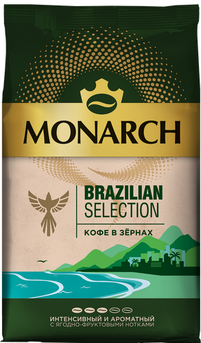 

Кофе Monarch Brazilian Selection в зернах 800 г