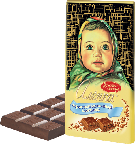 

Шоколад Аленка Молочный Пористый 95 г
