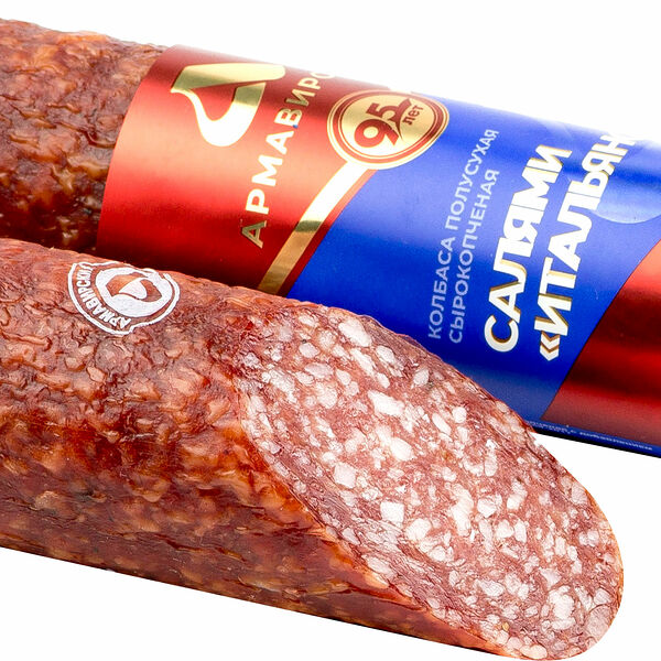 Колбаса Армавирский мясокомбинат Салями Итальянская сырокопченая 250 г