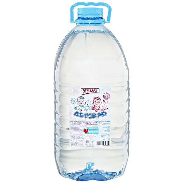 Вода детская Стэлмас питьевая негазированная