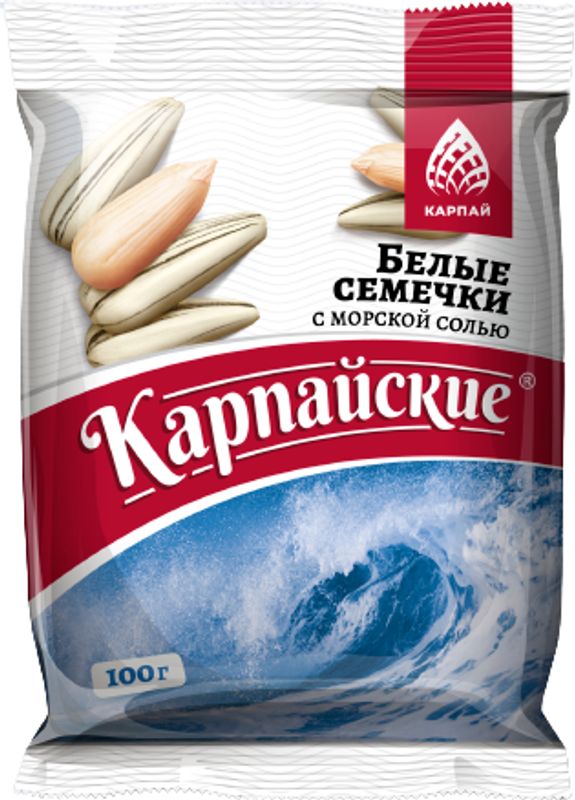 

Семечки Карпайские подсолнечника белые жареные соленые 100 г