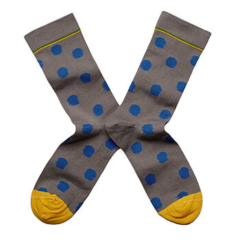 Носки унисекс Polka Dot Pepper, высокие, Bonne Maison, размер 41/43, Португалия