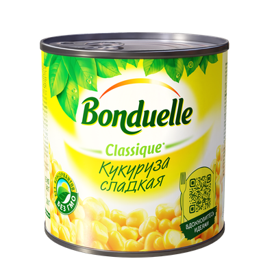 Кукуруза консервированная Bonduelle, сладкая