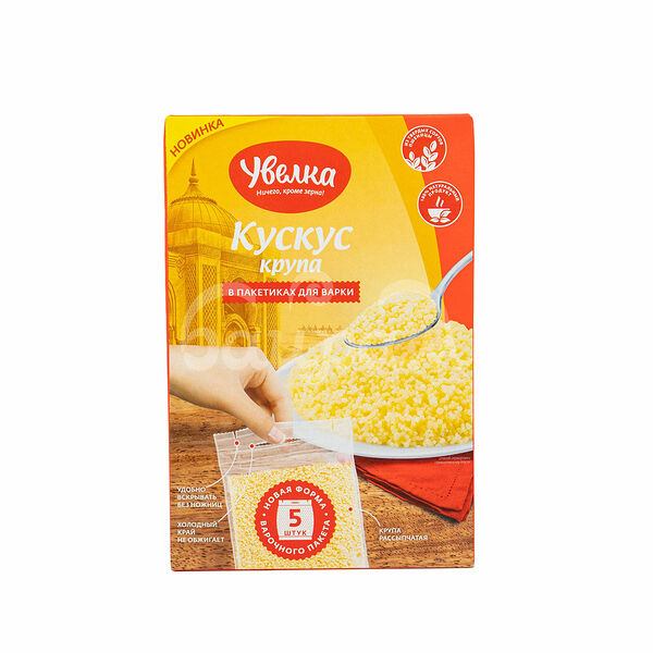 Крупа Кускус Увелка 5*80гр карт/уп