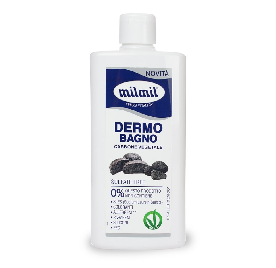 

Пена Mil Mil Carbon vegetale для душа
