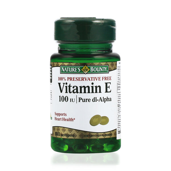 Nature's Bounty витамин Е 100 шт капсулы