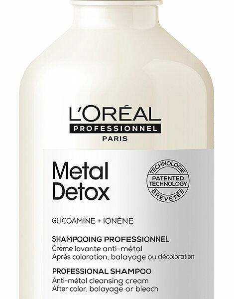 L'Oreal Professionnel Paris Шампунь для окрашенных волос Serie Expert Metal Detox восстанавливающий, 300 мл