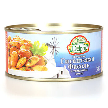 Фасоль печеная гигантская в томатном соусе, Delphi