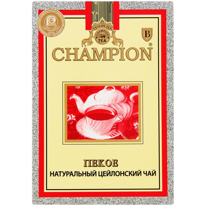 

Чай черный Champion Pekoe листовой 100 г