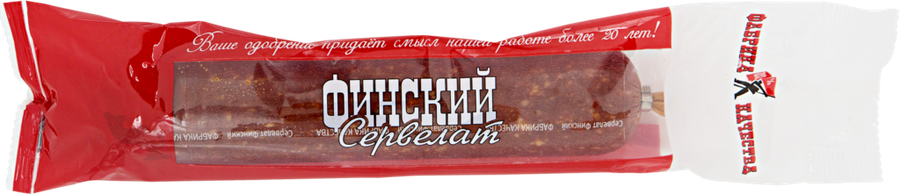 

Колбаса Фабрика качества сервелат Финский п/к вес