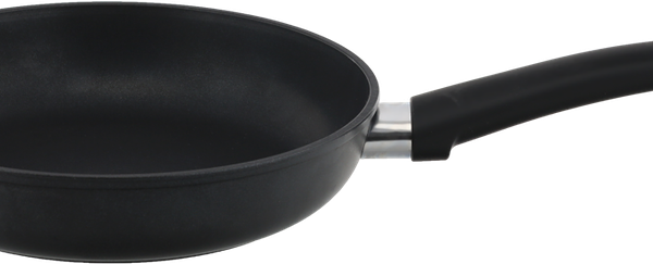 Сковорода HOMECLUB Basic 22см литая, ручка soft-touch