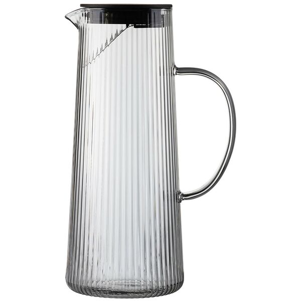 Кувшин Aroma с крышкой-фильтром, 1.2 л, стекло, серый