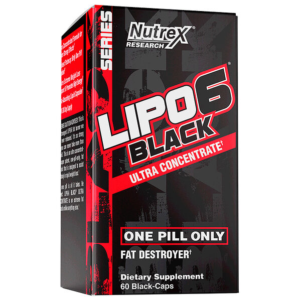 Nutrex Lipo-6 Black Ultra Concentrate капсулы 60 шт