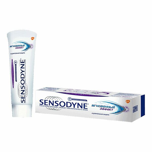 Паста зубная Sensodyne Мгновенный эффект и длительная защита 75 мл