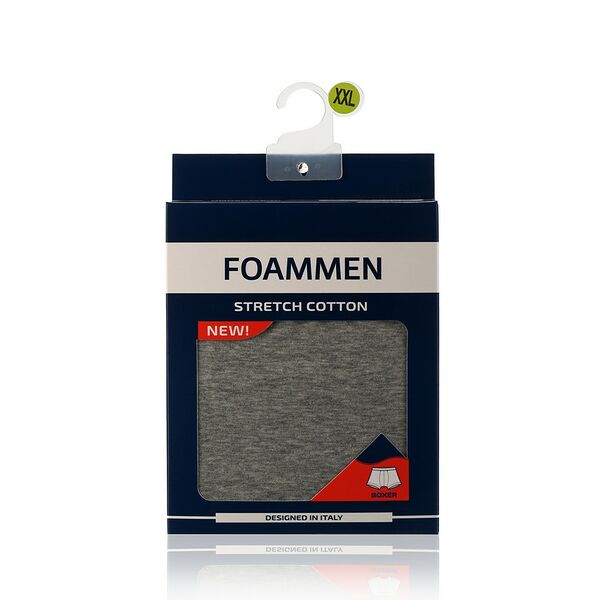 Мужские трусы - боксеры Foammen Fo5085-2 , серые , XXL