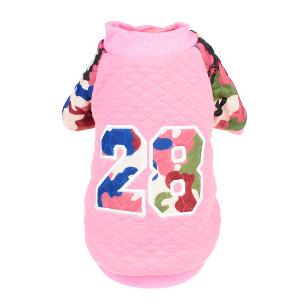 Толстовка Petmax для собак XS розовый (девочка)