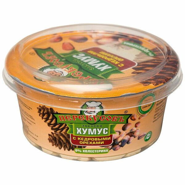 Хумус Перекусовъ с кедровыми орехами