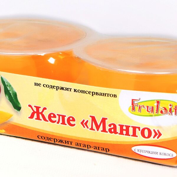 Желе фруктовое «Манго», COCON, 2х118 г, Малайзия