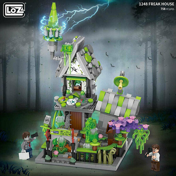 Конструктор LOZ 1248_MK Конструктор Дом ужасов