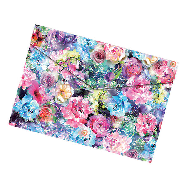 Папка конверт на кнопке А4 