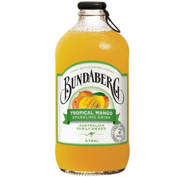 Напиток газированный Bundaberg Tropical Mango 0.375л Австралия