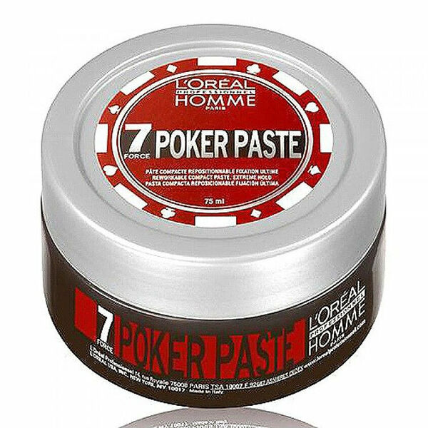 L'OREAL PROFESSIONNEL Poker Paste Паста для волос с матовым эффектом сверхсильной фиксации, 75 мл