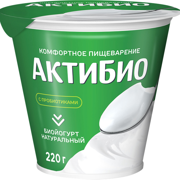 Биойогурт Актибио натуральный 3.5%