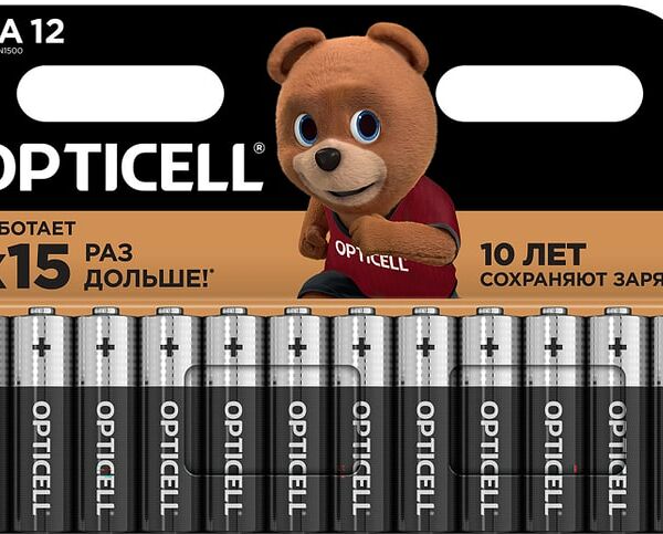 Батарейки Opticell AA 12шт