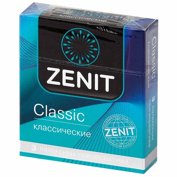 Презервативы Zenit Classic 3 шт