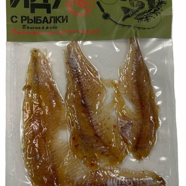 Вобла вяленая Иду с рыбалки боковина