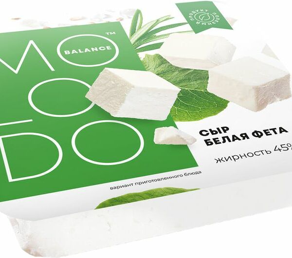 Сыр Мolodo balance Белая фета рассольный 45% 200г