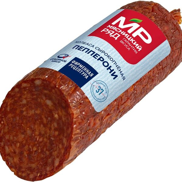 Колбаса Мясницкий Ряд Пепперони сырокопченая 200г