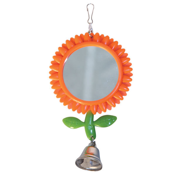 Игрушка для птиц зеркало Подсолнух 80*175мм