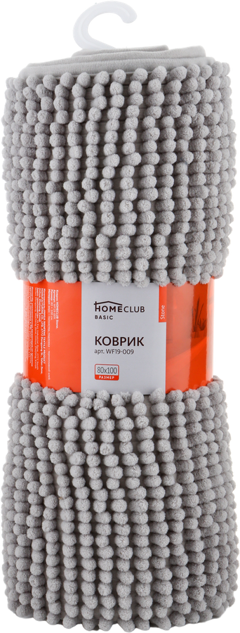 

Коврик HOMECLUB Stone 80х100см, шенилл Арт. WF19-009