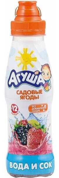Вода и сок Агуша Садовые ягоды