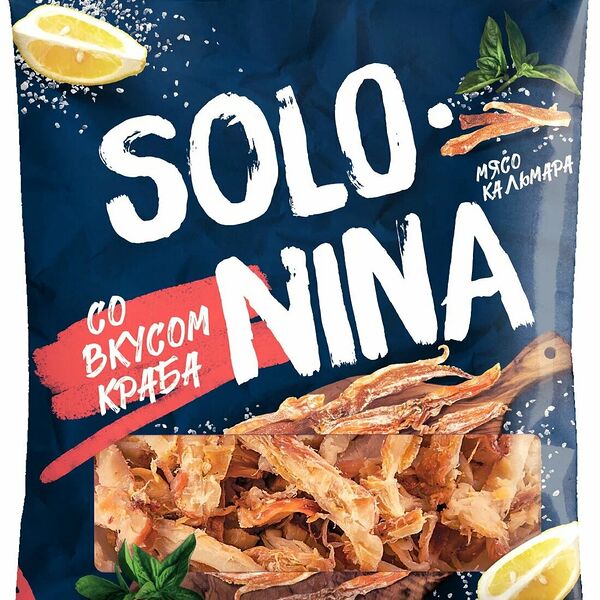 Кальмар Solo Nina со вкусом краба