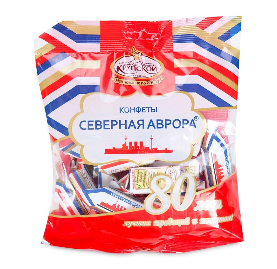 

Конфеты Фабрика имени Крупской Северная Аврора 200 г