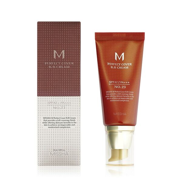 MISSHA M Perfect Cover BB Cream Тональный крем SPF 42/PA+++, 50 мл, 23 Natural Beige