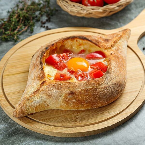 Лодочка с томатами