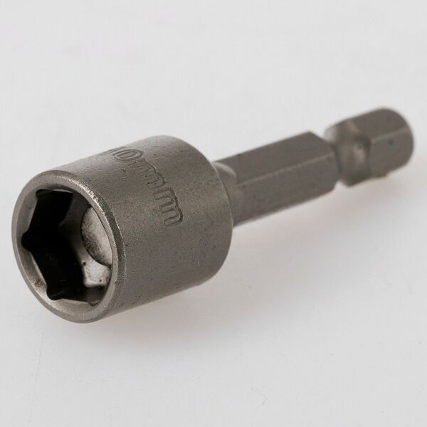 Головка для шуруповерта JETTOOLS Профи, магнитная, 10х45 мм, Cr-V