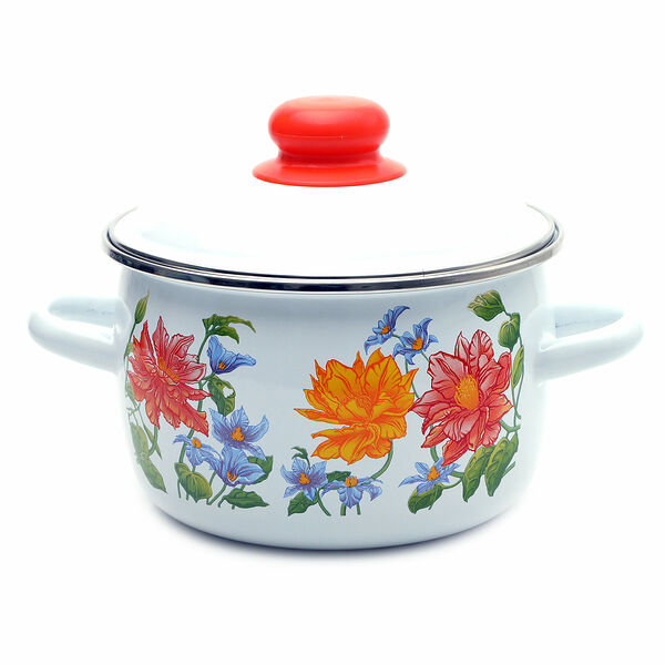 Кастрюля Цветочная