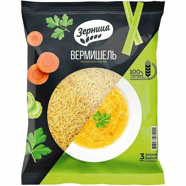 Макароны Зерница Вермишель 450г