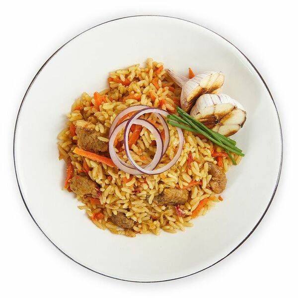 Плов со свининой Шеф Перекрёсток, 250г