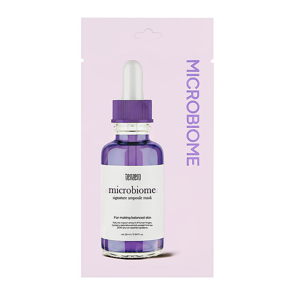 Маска для лица Tenzero тканевая баланс пробиотик