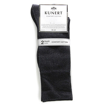 Носки Kunert Comfort мужские, цвет серый, размер 39-42, 2 пары