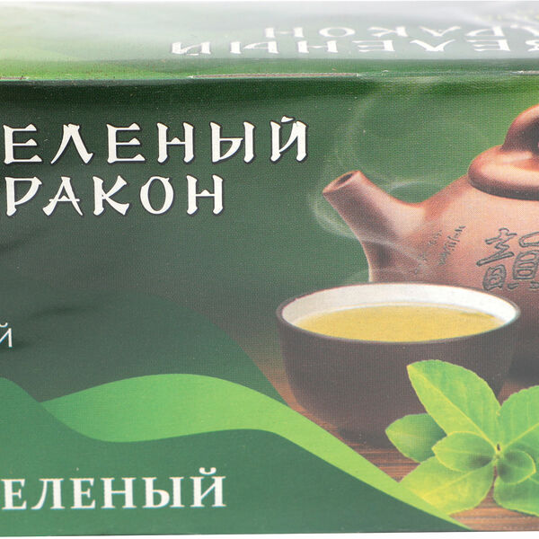 Чай зеленый Зеленый дракон китайский 20 пакетиков 30 г