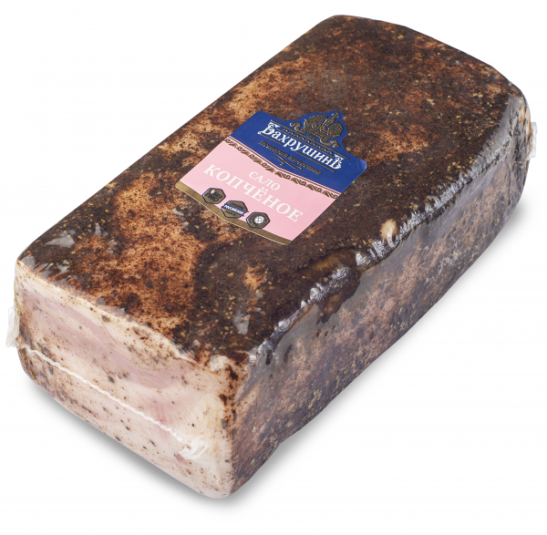 Сало копчёное Бахрушинъ вес