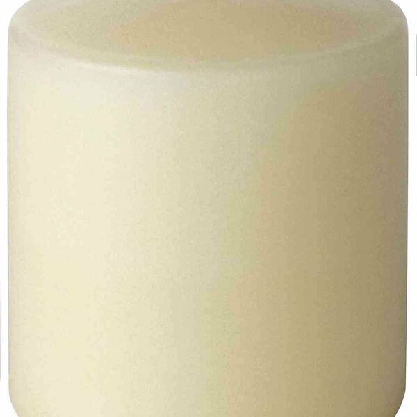 Свеча парафиновая Evis цвет: шампань, 6×6 см