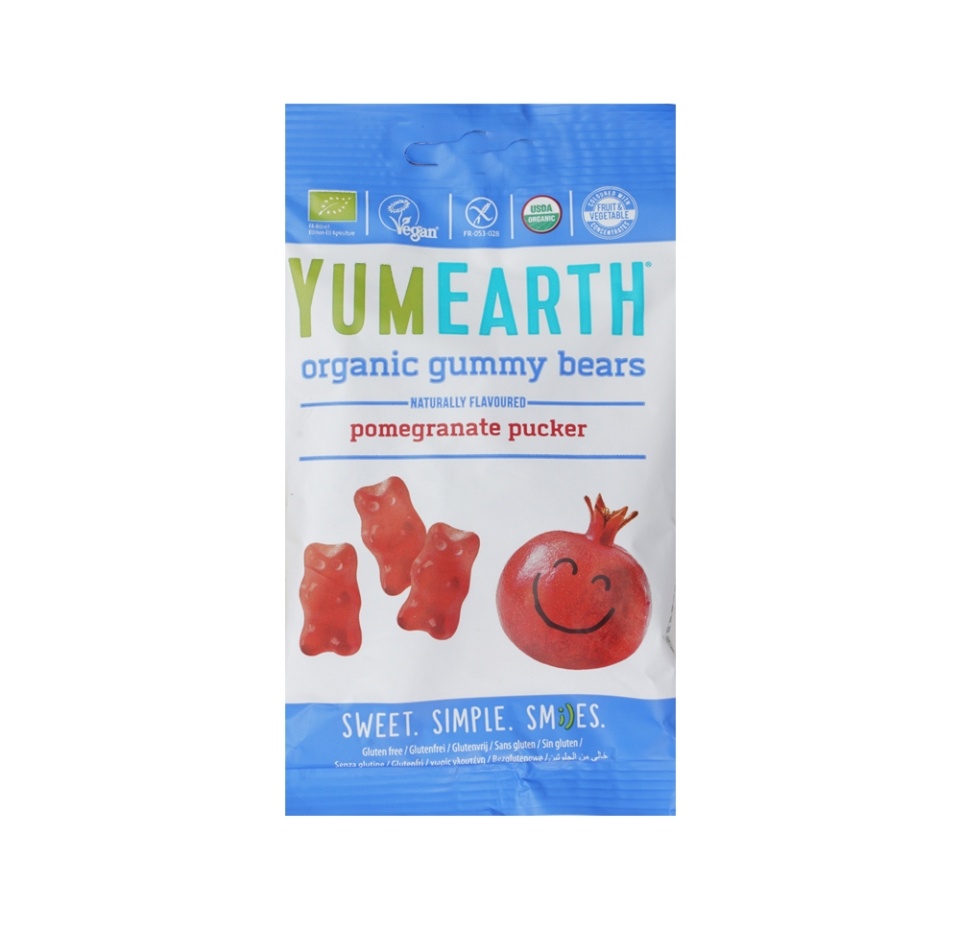 

Жевательный мармелад YumEart органический со вкусом граната 50 г