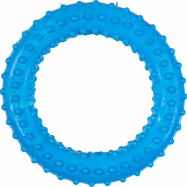 Игрушка для собак Зооник Кольцо с шипами, 13 см